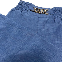 Pantalón Ancho de Cintura Alta, Corte Recto