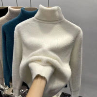 Jersey de Cuello Alto, Efecto Piel Sintética