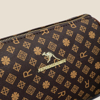 Bolso Bandolera Forma Almohada, Estampado de Letras