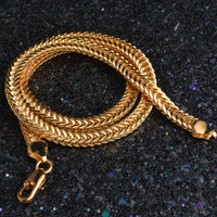 Cadena de Plata 925 Bañada en Oro 18K