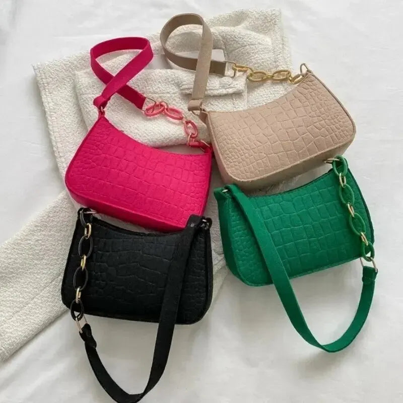 Bolso Pequeño Cuadrado, Estilo Retro