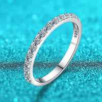 Anillo de Moissanita con Certificado GRA, Diseño Corona