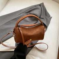 Bolso Bandolera Tipo Cubo, Piel Sintética