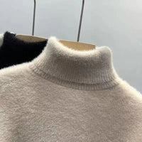 Jersey de Cuello Alto, Efecto Piel Sintética