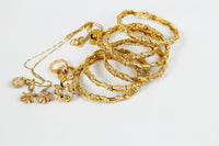 Cadena de Plata 925 Bañada en Oro 18K